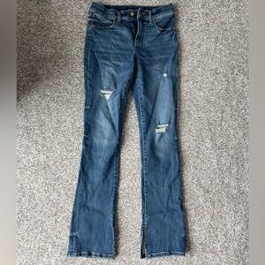 Express size 6 Skyscraper jeans